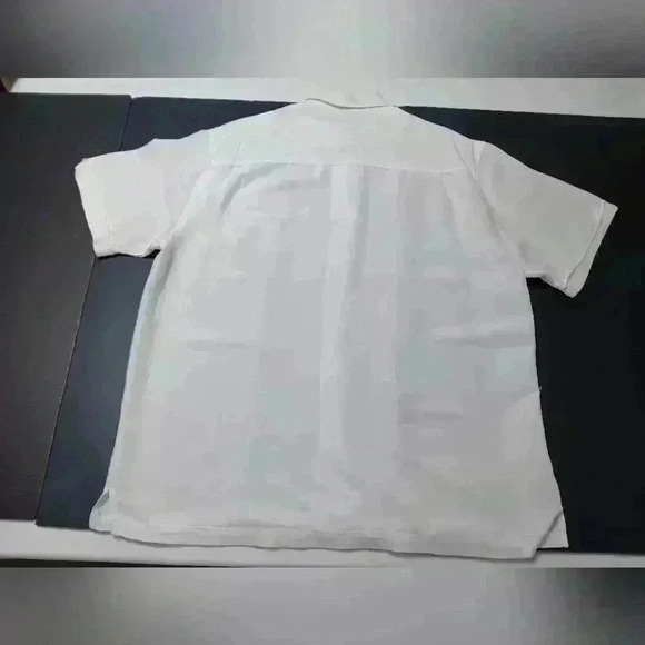 Cubavera Short Sleeve  button down shirt. Men's L - Picture 3 of 8